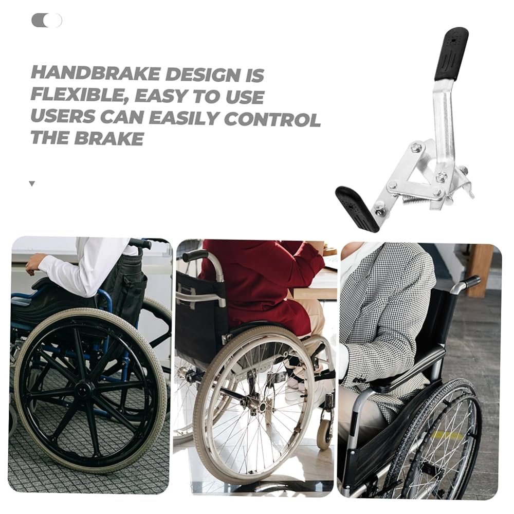 Amazon.co.jp: IWOWHERO 2個車椅子用ブレーキレバー アルミ製