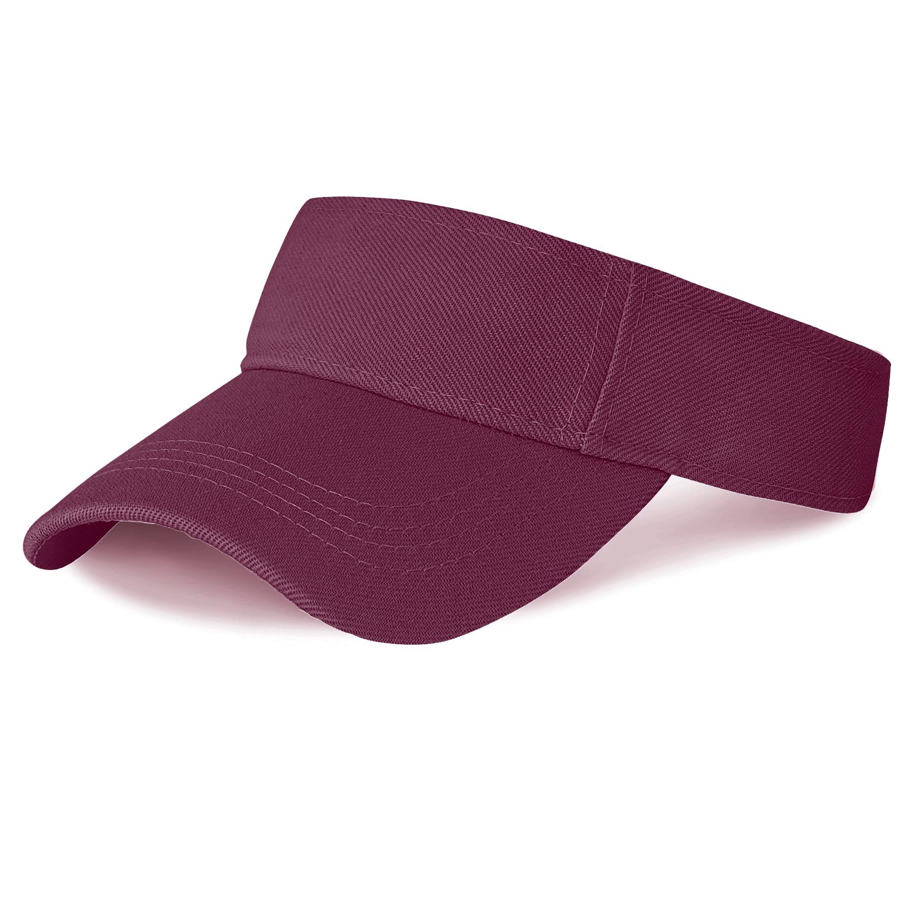 Marrywindix 1 Piece of Sport Wear Athletic Visor Sun Sports Visor Hat Visor Adjustable Cap for Women and Men