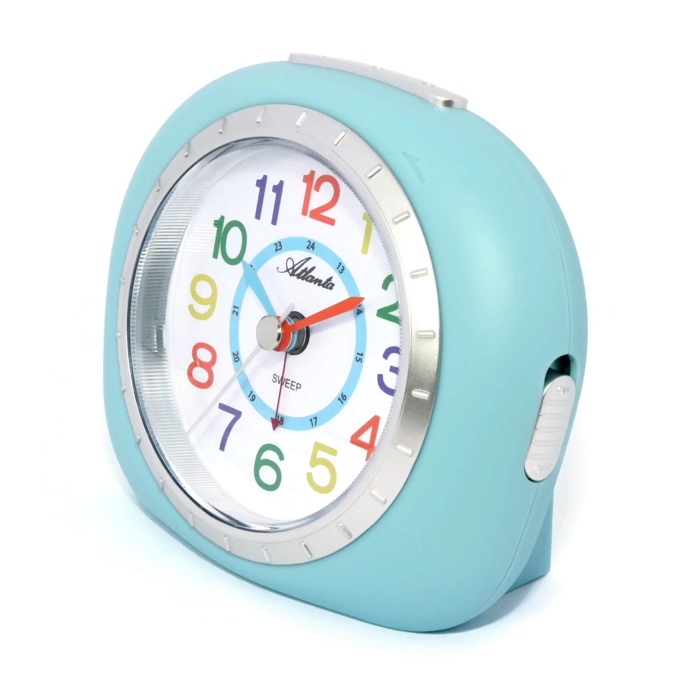Atlanta Kinderwecker Jungen ohne Ticken Blau - 1966-5