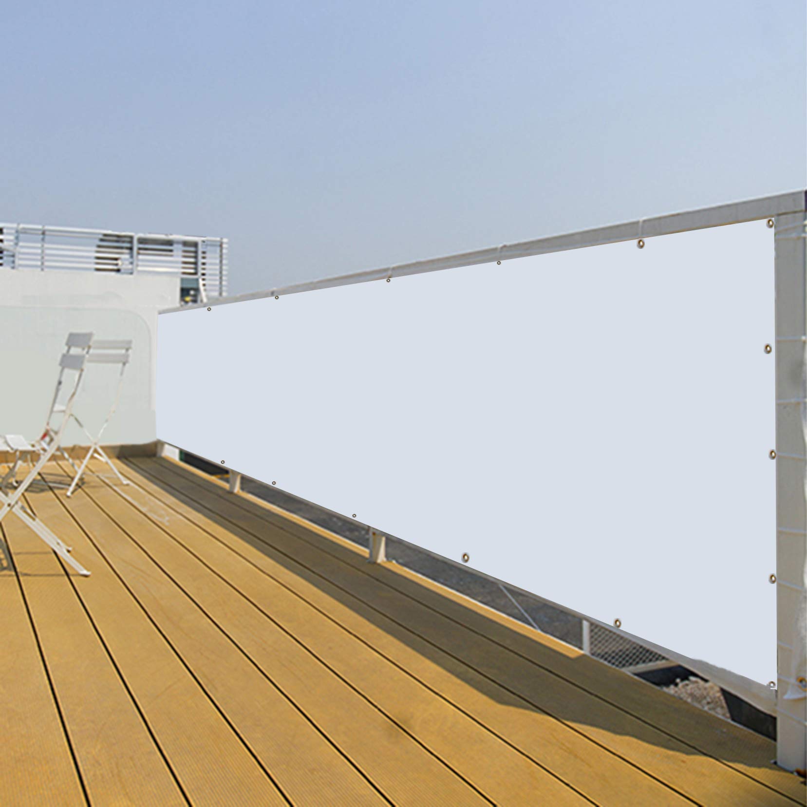 ZYFA Balkon-Sichtschutz – Blickdicht, Wetterfest, In Verschiedenen Größen Für Balkon & Garten