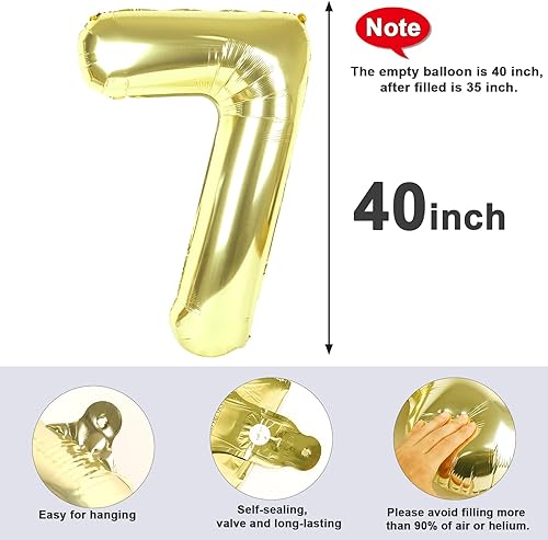 Vista 235 de Globos de números 0 de 40 pulgadas, globos negros de números para números 10, 20, 30, 40, 50, 60, 70, 80, 90, 100, globos de números 10, 20, 30, 40