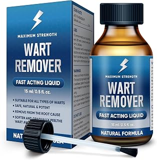 "STAY STOKED" 15ML Removal Kit, Strongest Plantar Wart Remover Freeze Off for Feet,salicylic Acid Fast-Acting Liquid for Corn, Common, Flat and H Wart, Pure Natural,Safe and effective-L5512