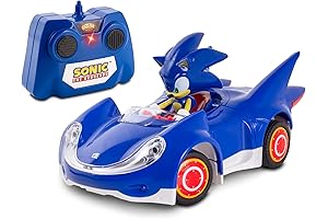 Officially Licensed Sega Sonic The Hedgehog Sonic & Sega All-Stars Racing RC: Sonic Die-cast Car