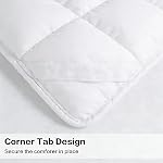 All Season Queen Size Comforter -Soft Quilted Down Alternative Breathable Duvet Insert with Corner Tabs - Luxury Hotel Collection-Reversible Fluffy Washable(88 by 88 inches,White)