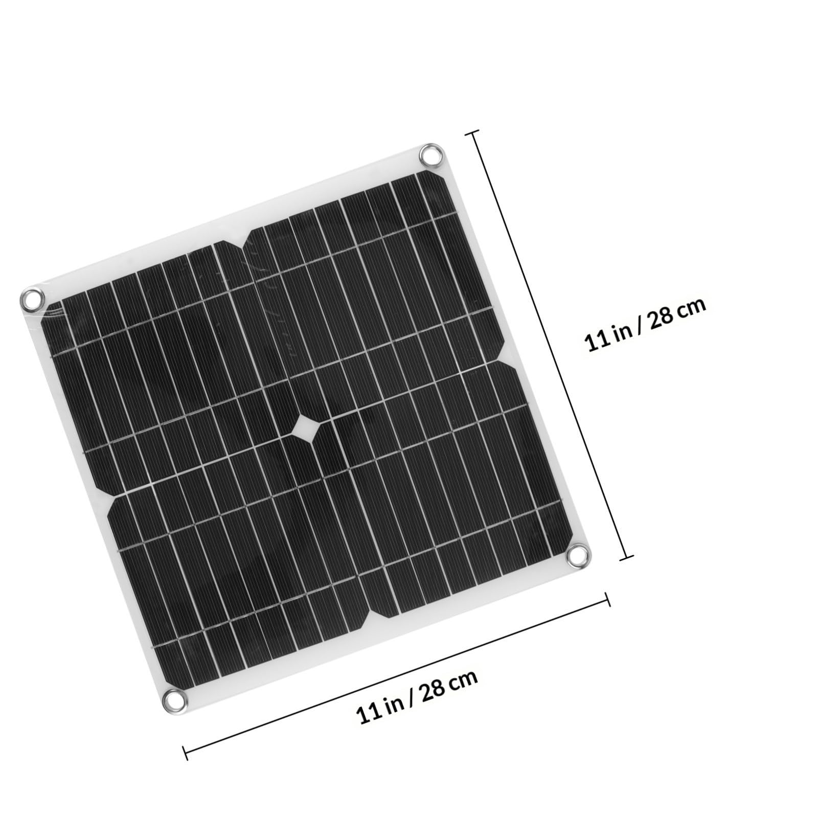 Pannello Solare 200w in Silicio Monocristallino Leggero | Campeggio e Viaggio, Resistente All'acqua, Rendimento 98%, Struttura ad Alta Resa
