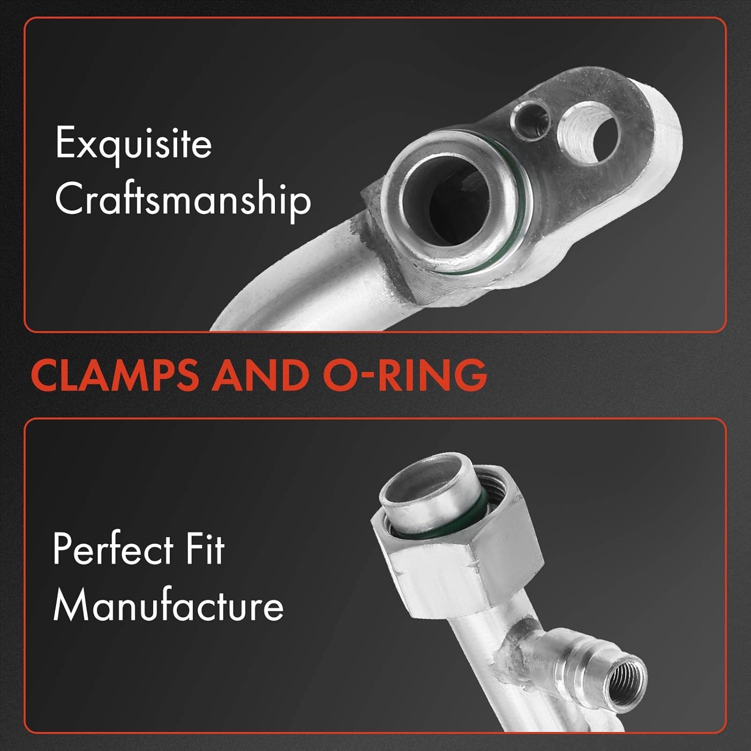 A-Premium A/C Suction and Discharge Line Hose Assembly Compatible with Toyota T100 1993-1994 3.0L