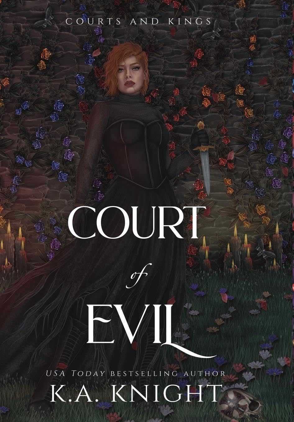 K A Knight - Court of Evil (Hardback) Signed By Author - Free P+P