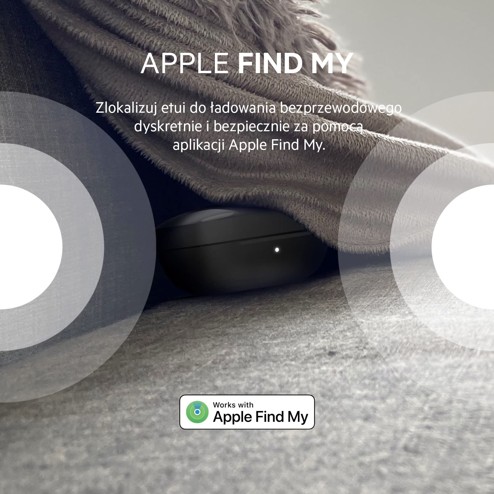Belkin Słuchawki bezprzewodowe Bluetooth, prawdziwie bezprzewodowe słuchawki SOUNDFORM Freedom z etui do ładowania, odporność na pot i wodę IPX5, głębokie basy, do telefonów iPhone, Android – czarne