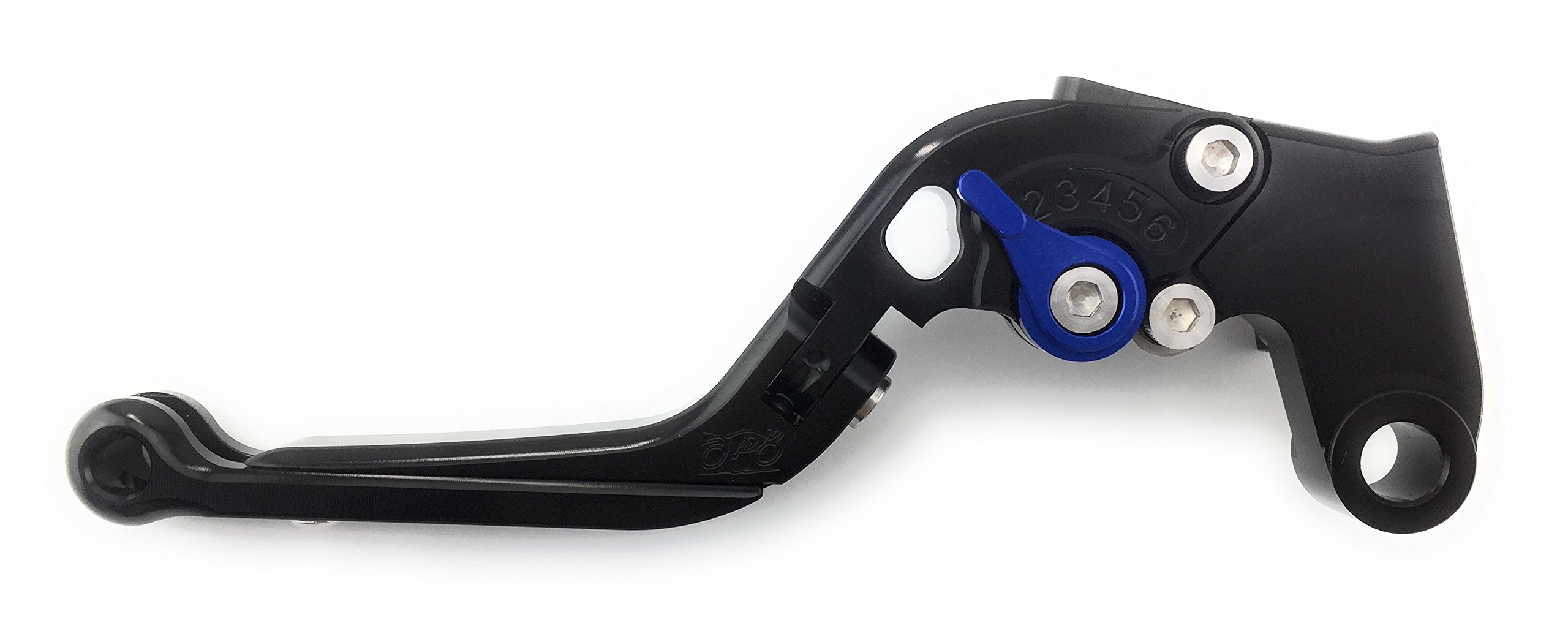 avdb-moto Coppia di leve regolabili e pieghevoli CNC Compatibile con Kawasaki Z300, Z300 ABS 2015 2016 2017