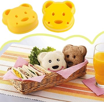Sandwich Cutter and Sealer - 2 Piece Uncrustables Maker - Sandwich Cutter for Kids - Sealer and Declas for Boys and Girls