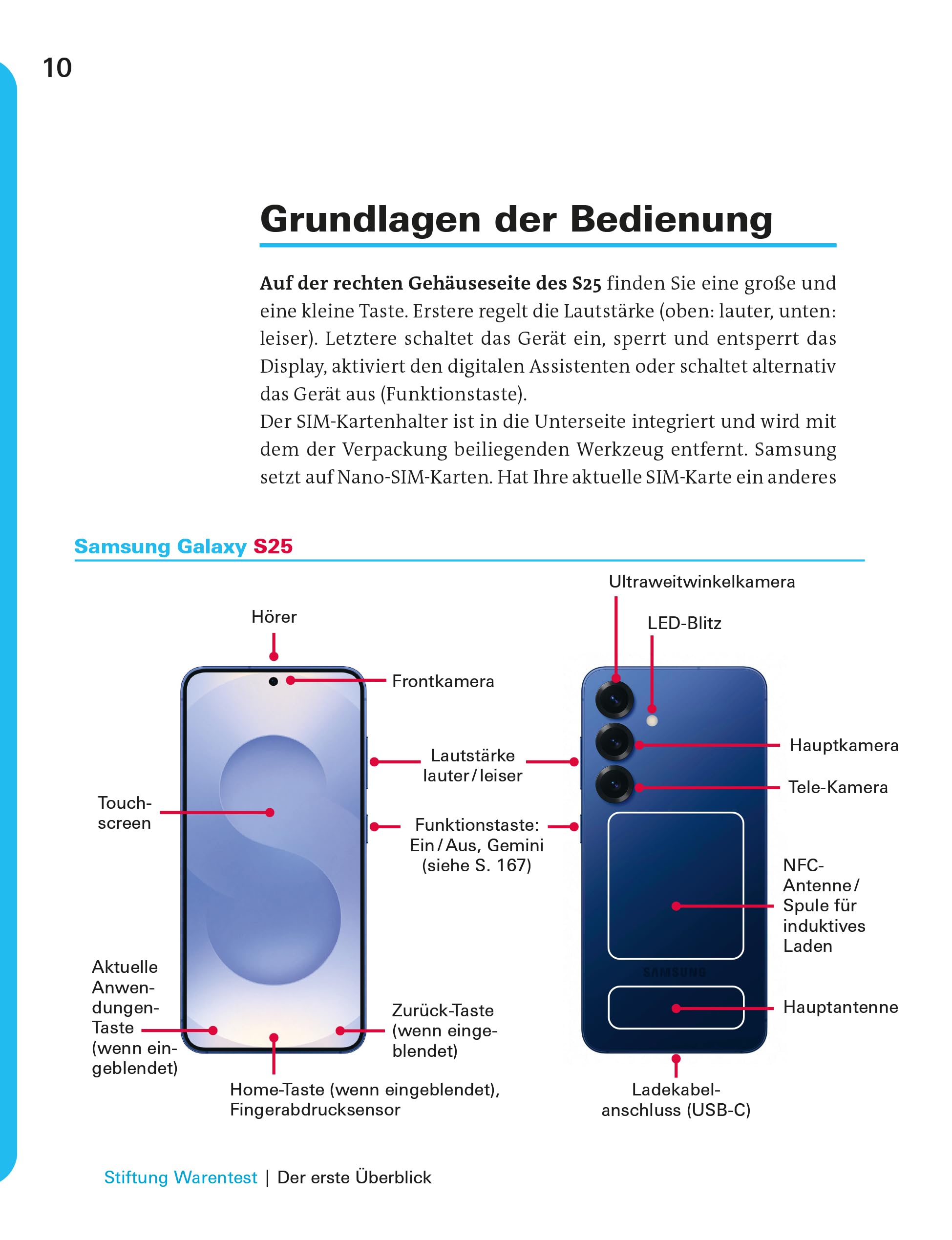 Samsung Galaxy - Stiftung Warentest Praxisratgeber: Alle Funktionen verständlich erklärt - Für die neue S25er-Reihe und alle Modelle ab 2021 | Die einfache Anleitung (Digitale Welt einfach erklärt)