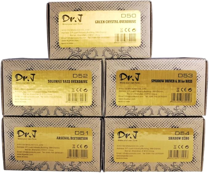 Pedal De Efectos JOYO D60 Overdrive miniatura 9