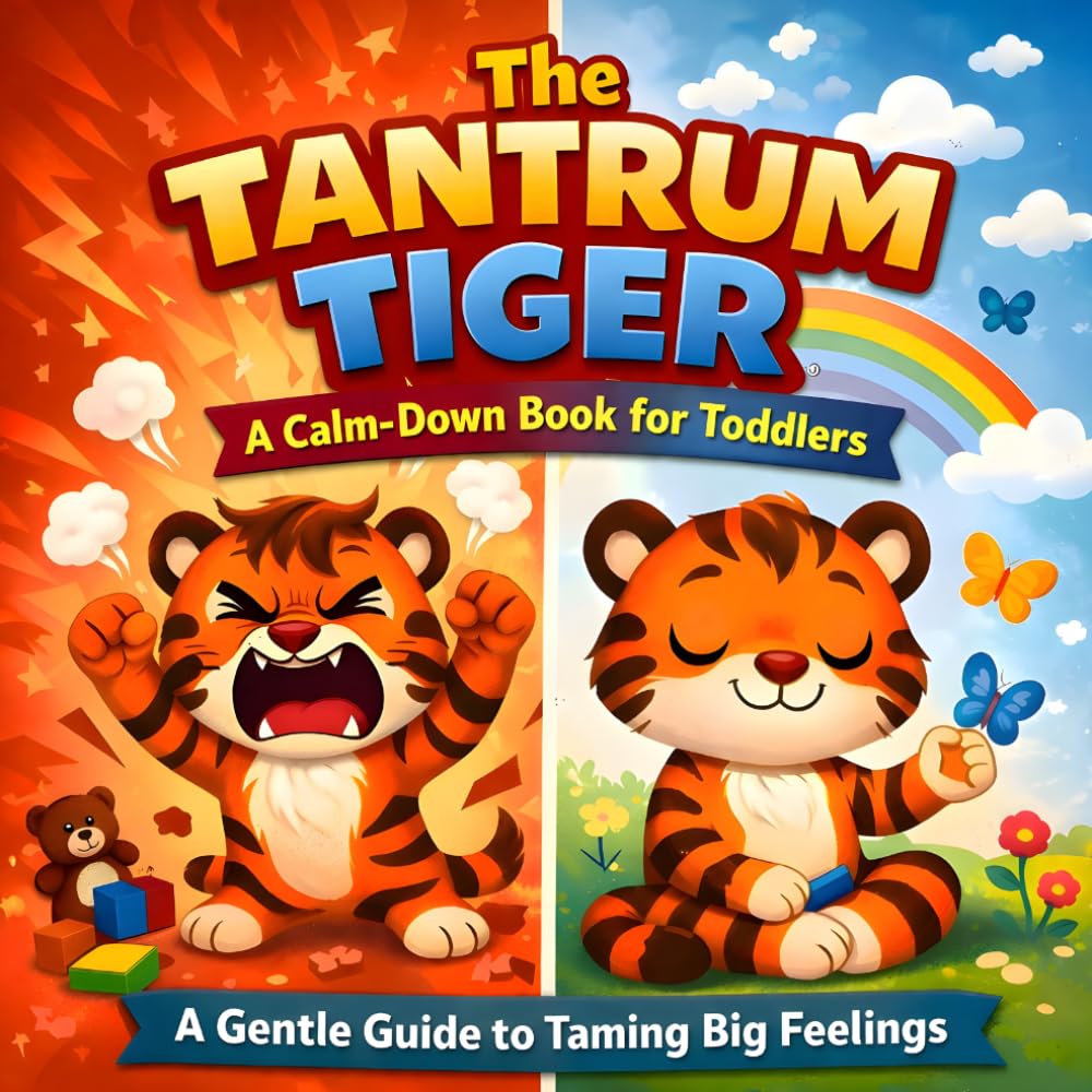 The Tantrum Tiger: A Calm-Down book for Toddlers: A Gentle Guide to Taming Big Feelings