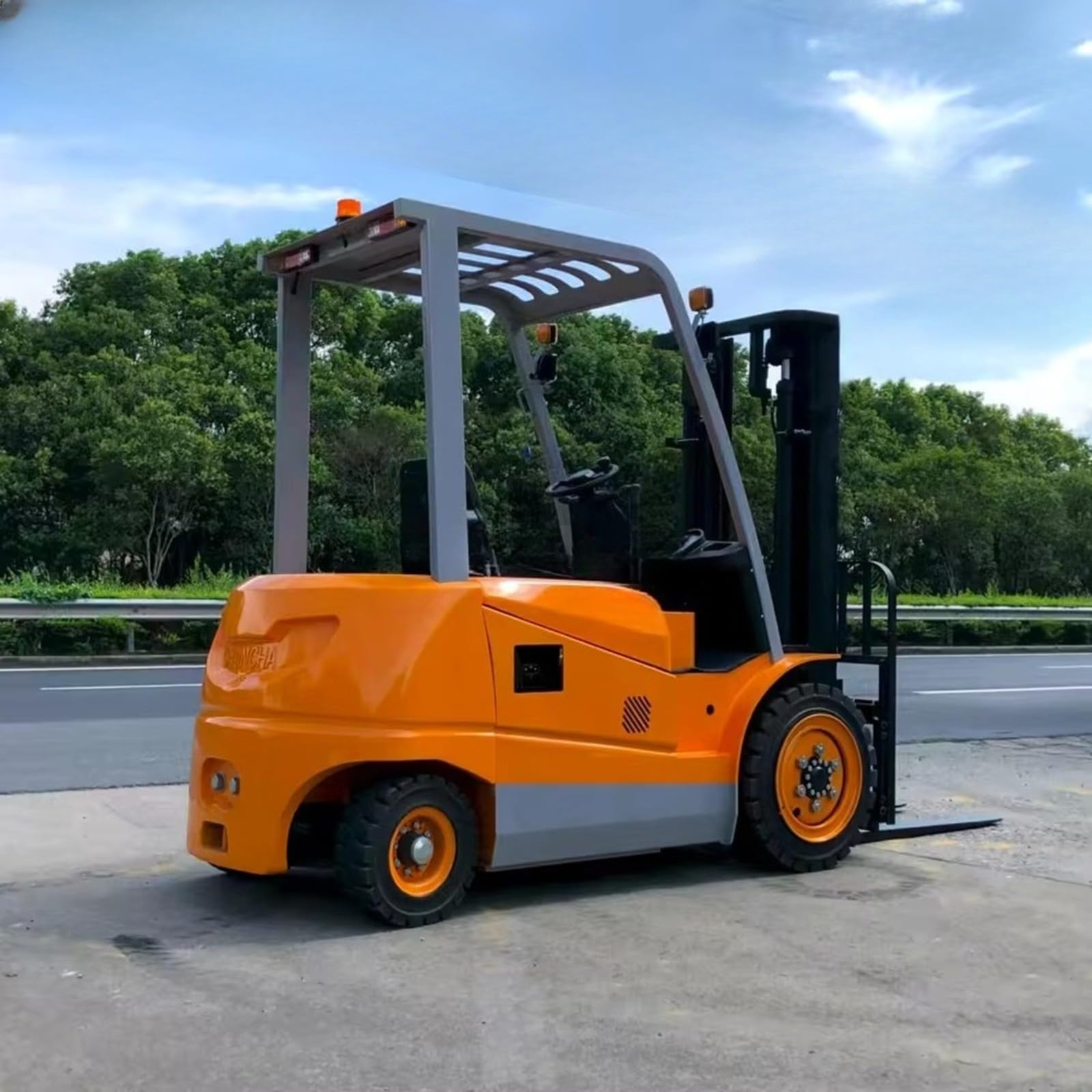 Impilatore di pallet industriali per carrelli elevatori - Carrello elevatore elettrico per la movimentazione dei materiali - Capacità di sollevamento da 1 a 3 tonnellate per corridoi stretti