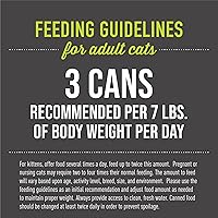 Vista 7 de TIKI PETS Cat After Dark - Alimento húmedo sin granos, bajo en carbohidratos con carne triturada real para gatos y gatitos, 2.8 onzas, 12