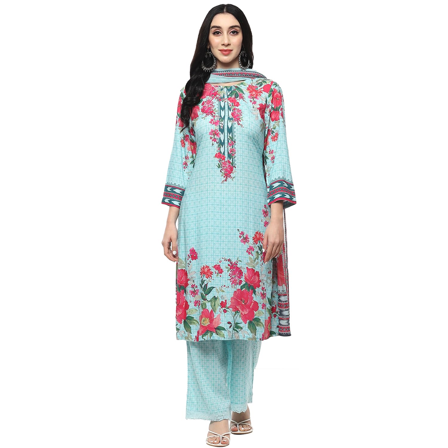 biba Women Women Rayon Printed Suit Set-picture-13