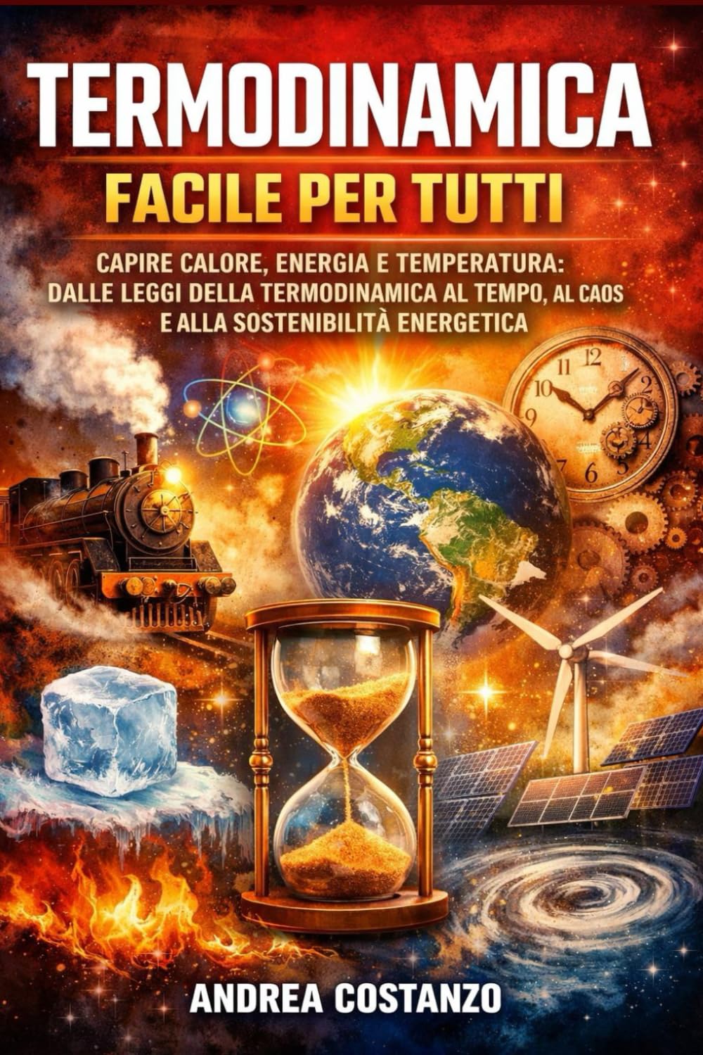 Termodinamica Facile per Tutti: Capire calore, energia e temperatura: dalle leggi della termodinamica al tempo, al caos e alla sostenibilità energetica