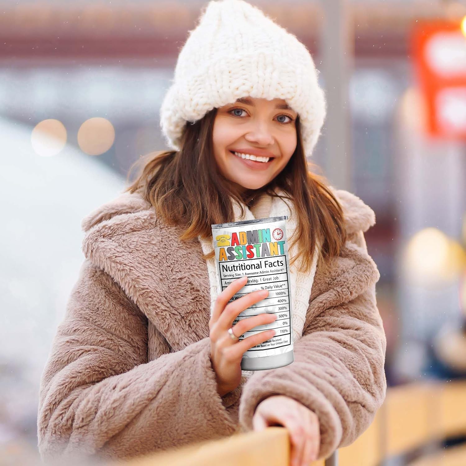 CaringTee Administrative Assistant Gifts,Administrative Assistants Appreciation Gifts, Administrative Assistant Tumbler 20oz, Gifts for Administrative Assistant Day, New Assistant Principal Gifts - Image 7