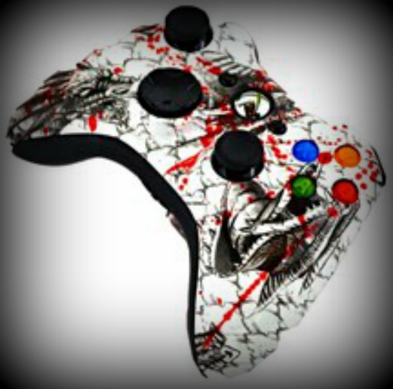 Master Modded Gaming Controller For Xbox 360 In BLOOD DRAGON Custom Hydro-Dipped Shell Battlefield 3 Auto Spot, All Games Fast Reload, Black Ops 2 Zombies Auto Aim, Sniper Quick Scope, Jump Shot, Drop Shot, Jitter And More.