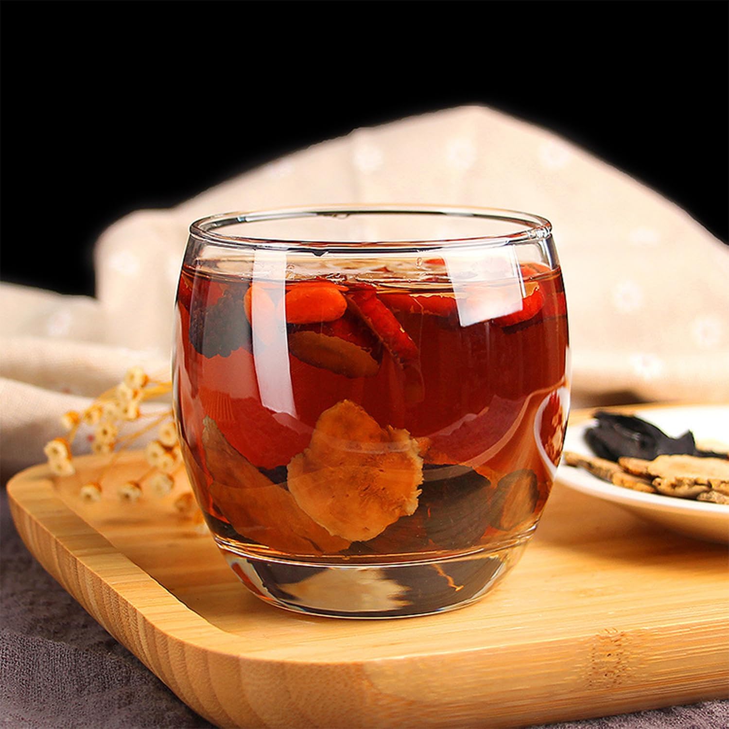 Five Treasure Tea 250g Wu bao Men's Tea Goji Berry Black Mulberry Red Dates Wubao Thé