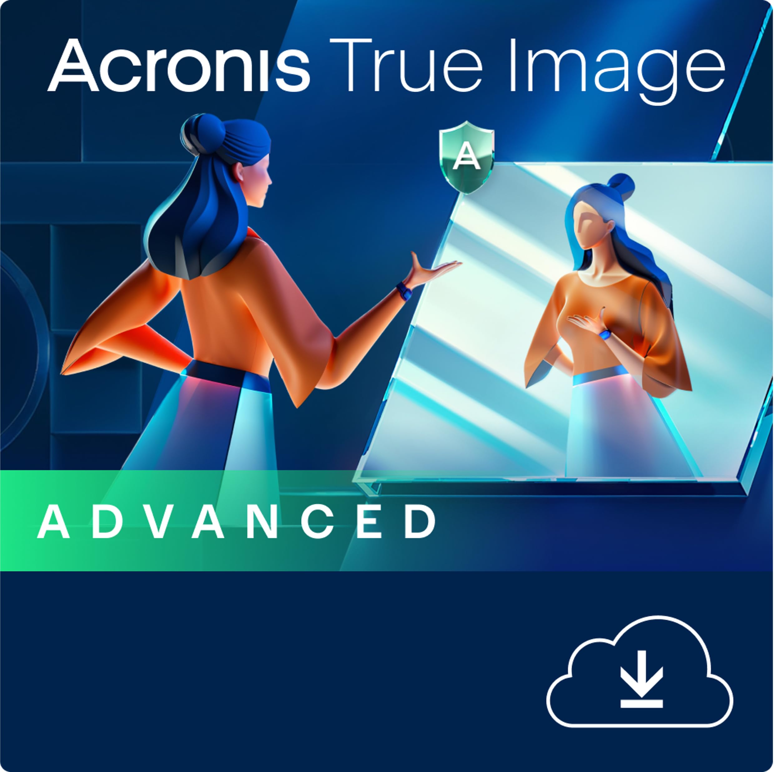 Acronis True Image | Advanced | 50 GB Cloud-Speicher | 3 PC/Mac | 3 Jahr | Windows/Mac/Android/iOS | Internet Security inkl. Backup | Aktivierungscode per Email