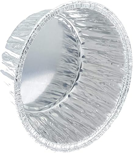 Miniatura 9 de KEISEN Vasos desechables de papel de aluminio de 3.4 pulgadas, 5 onzas, 100 por paquete, para magdalenas, tarta quiche, pan redondo, pan, horno,