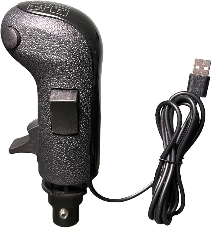 ATS Shifter for PC American Truck Simulator Accessories Sim Shifter Accessories USB Shift Knob for ATS ETS2 Compatible with Logitech G27 G29 G920 G25 G923 Moza HGP Thrustmaster TH8A Fanatec SQ PXN A7