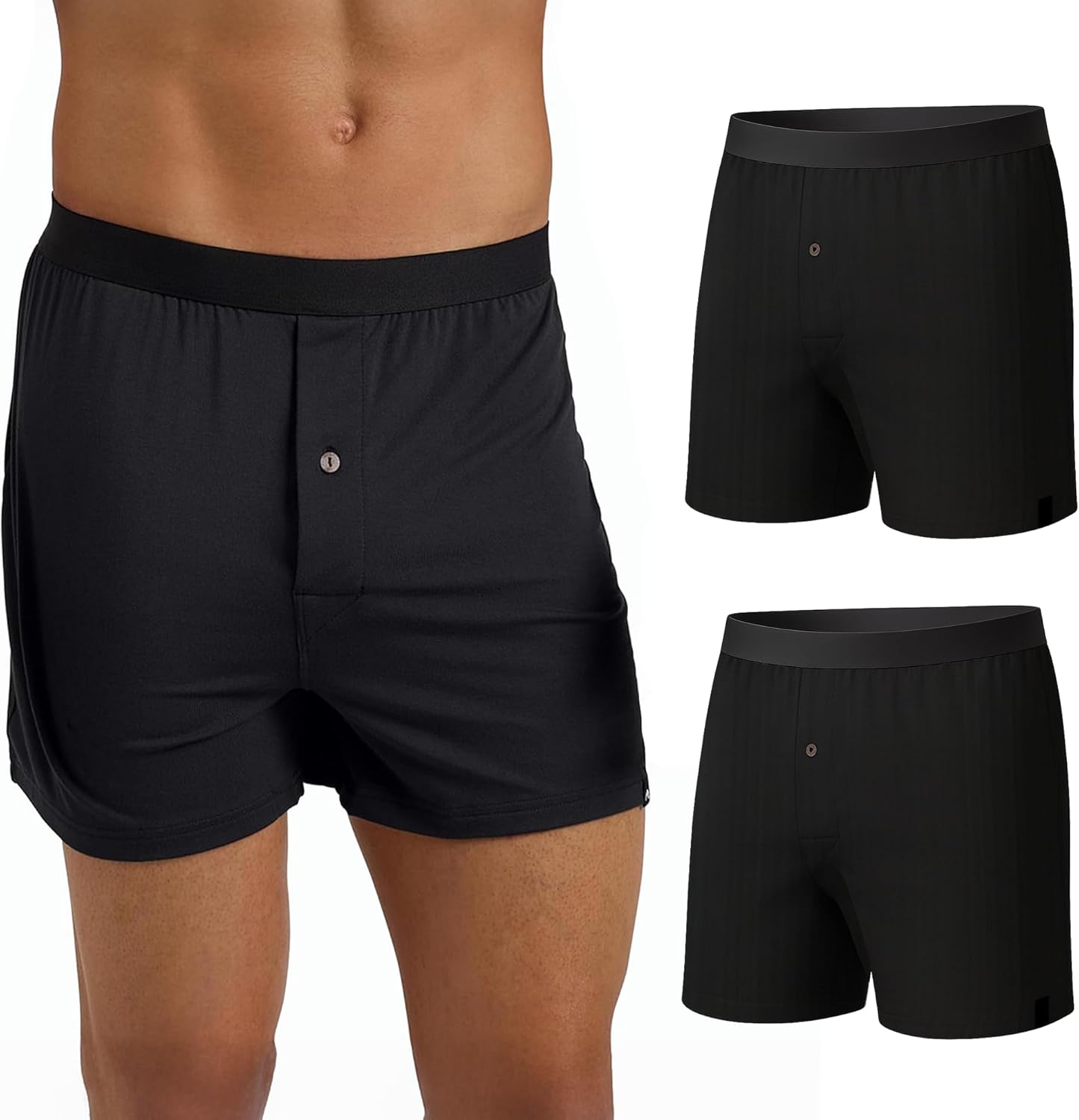 MeUndies – Men’s Boxers – Breathable and Comfortable Tencel UltraModal Fabric – 3 Pack