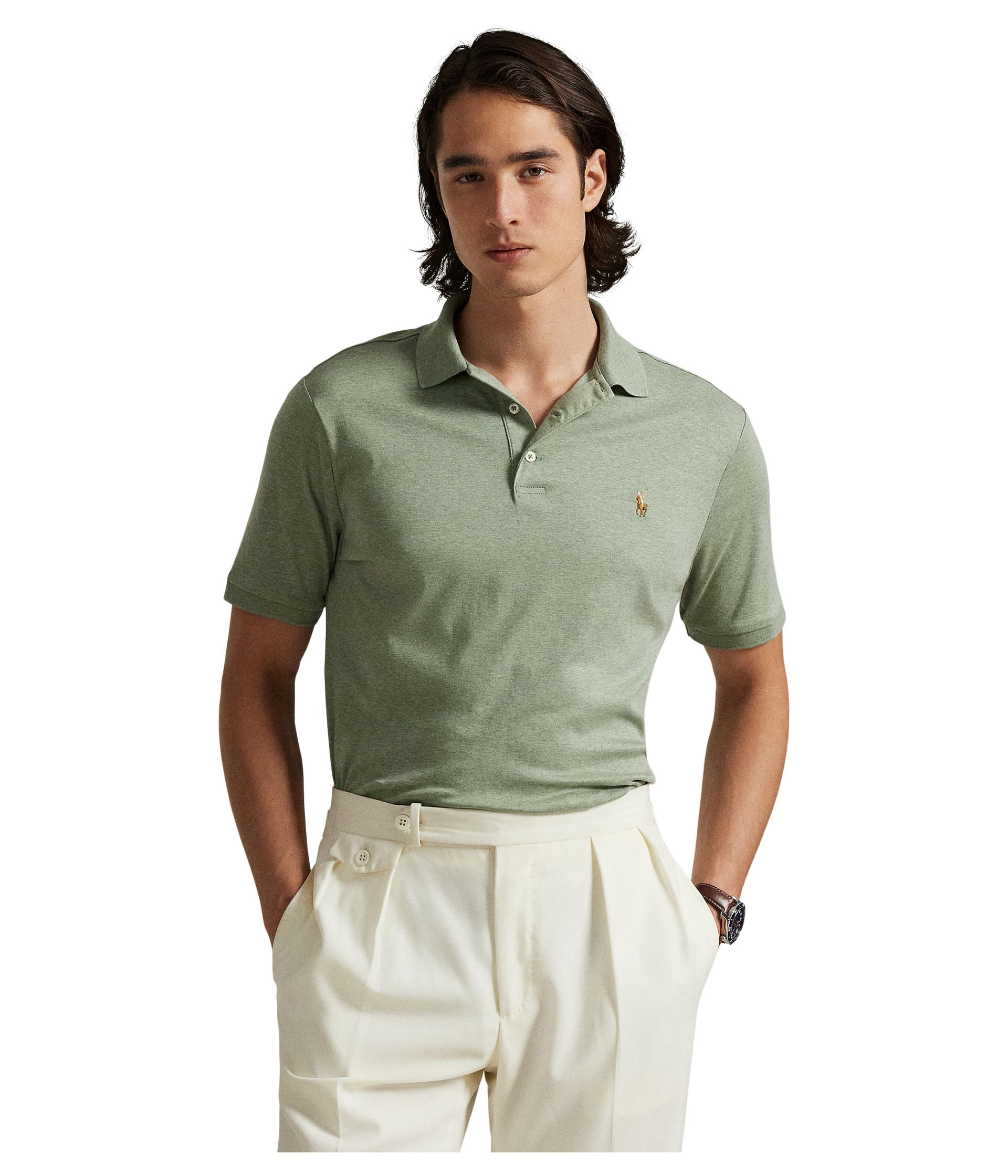 POLO RALPH LAUREN Classic Fit Soft Cotton Polo Shirt