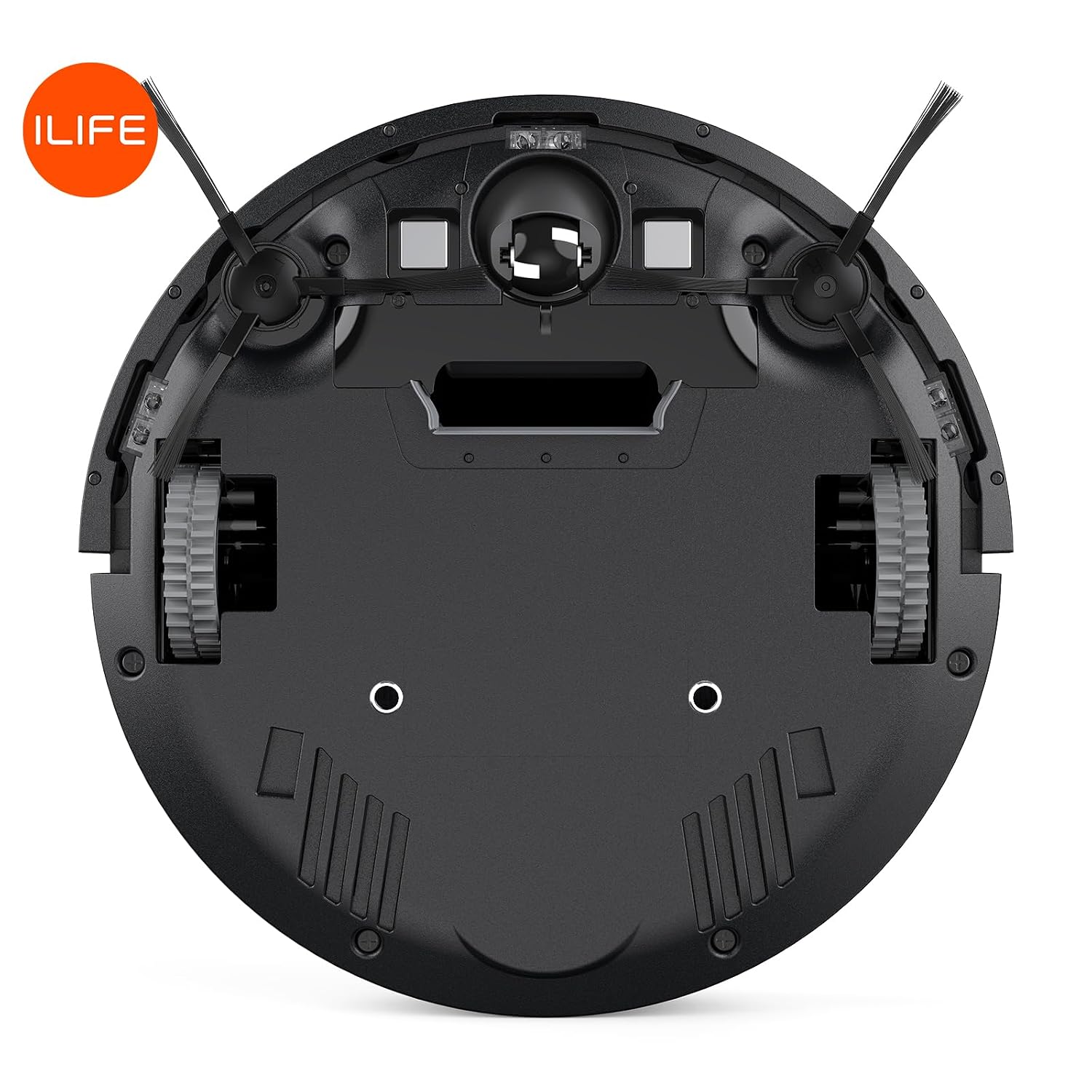 ILIFE V8s Robot Vacuum and Mop Combo, Big 750ml Dustbin, Enhanced Suction Inlet, Zigzag Cleaning Path, LCD Display, Schedule, Self-Charging Robot Vacuum Cleaner, for Hard Floor and Pet Hair., view 9