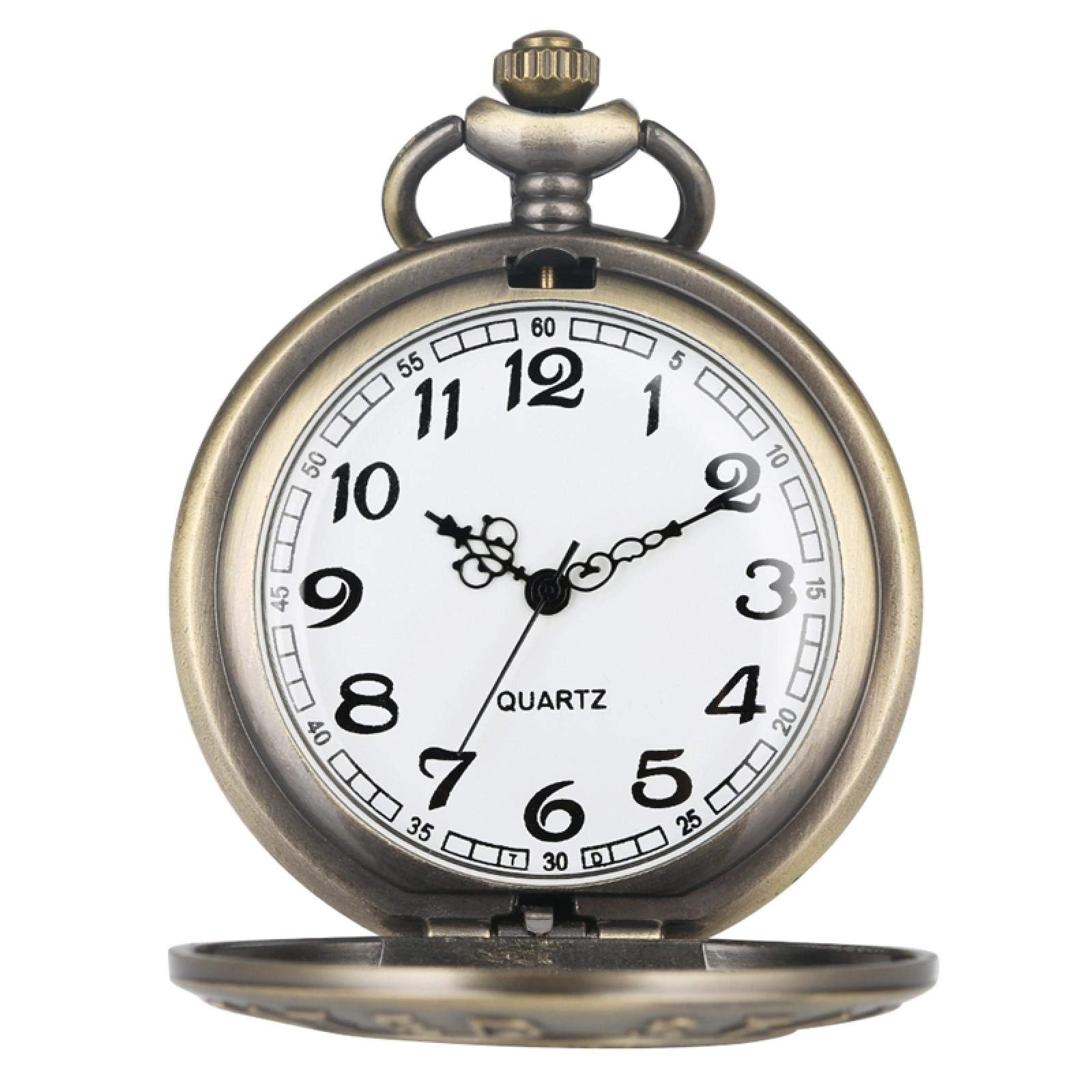 Relojes de Bolsillo, Pentagrama Hueco Reloj de Bolsillo Sobrenatural Hombres Mujeres