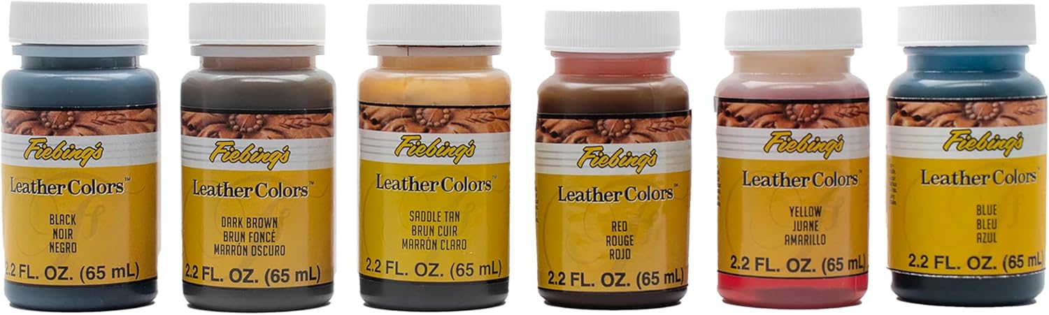 Fiebings Leather Dye 6 Pack - Image 2