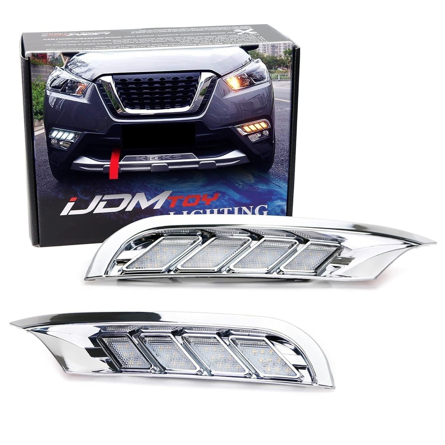 Amazon.com: iJDMTOY Switchback LED Daytime Running Lights Kit