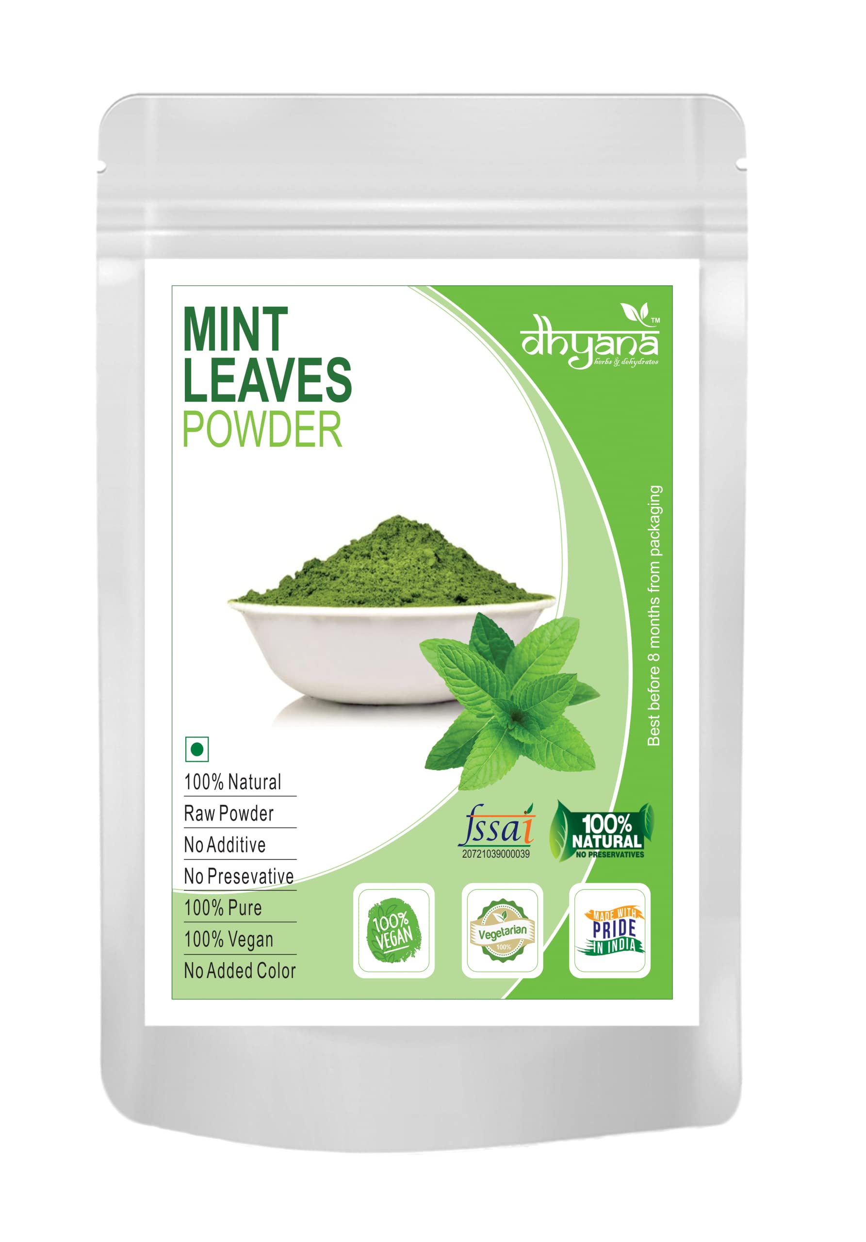 Dhyana Exim Mint Leaves Powder 1kg (500gm x 2) Pudina Powder (B09J1579TS) Amazon Price History, Amazon Price Tracker