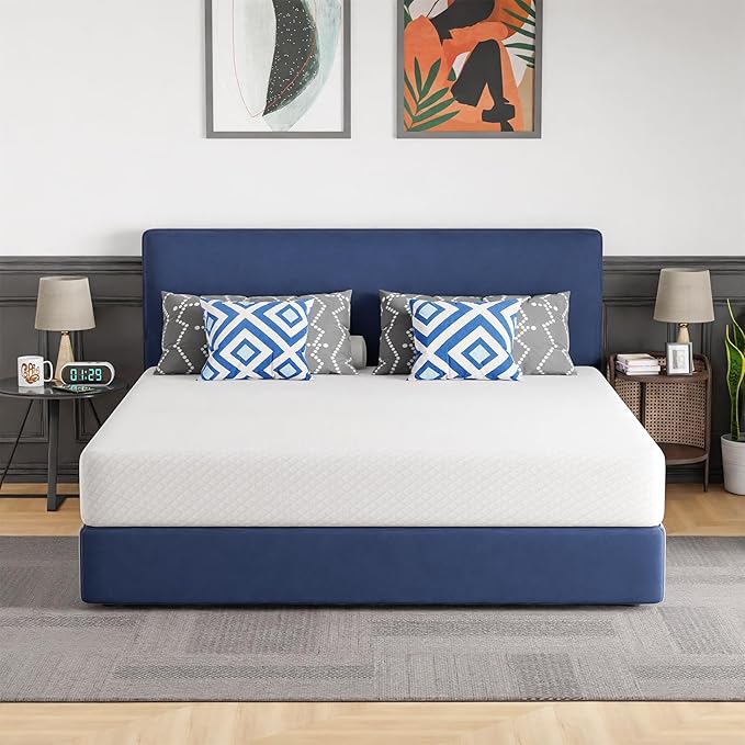 King Memory Foam Mattress/US Certified Mattress in a Box