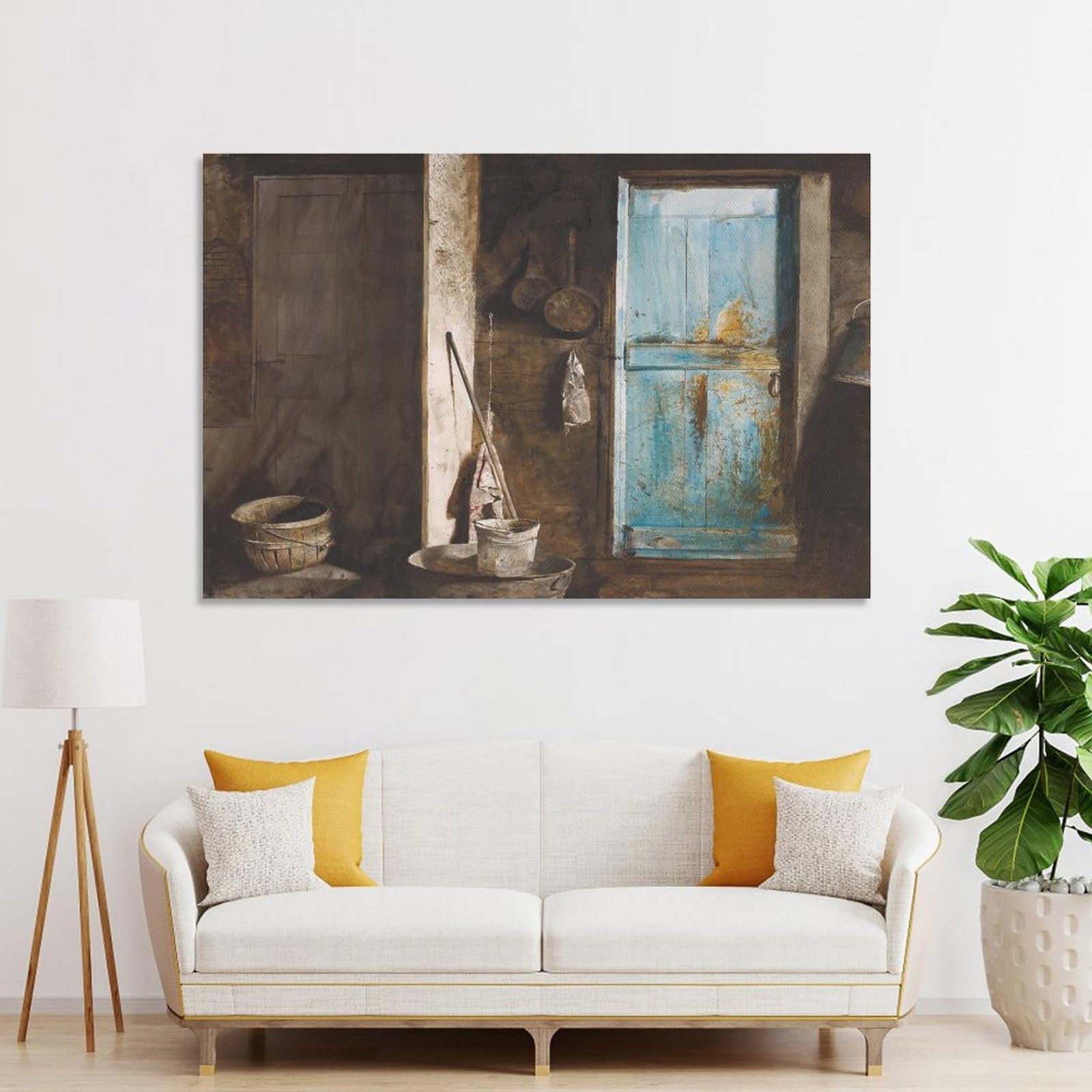 Amazon.com: Alvaro And Christina by Andrew Wyeth Prints Poster