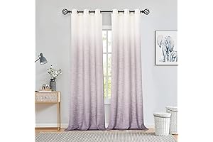 Dusty Purple Ombre Curtain Panels Enhance Your Space