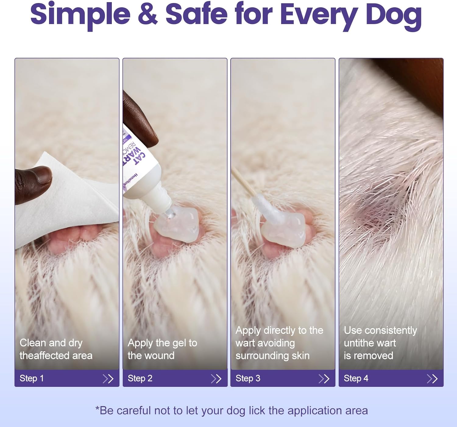 Wart Remover for Cats & Dogs - Natural Formula to Support Feline Acne,Skin Tags,Dog Papilloma & Wart Removal,Soothing Aid for Skin Repair & Care (0.7 fl.oz)