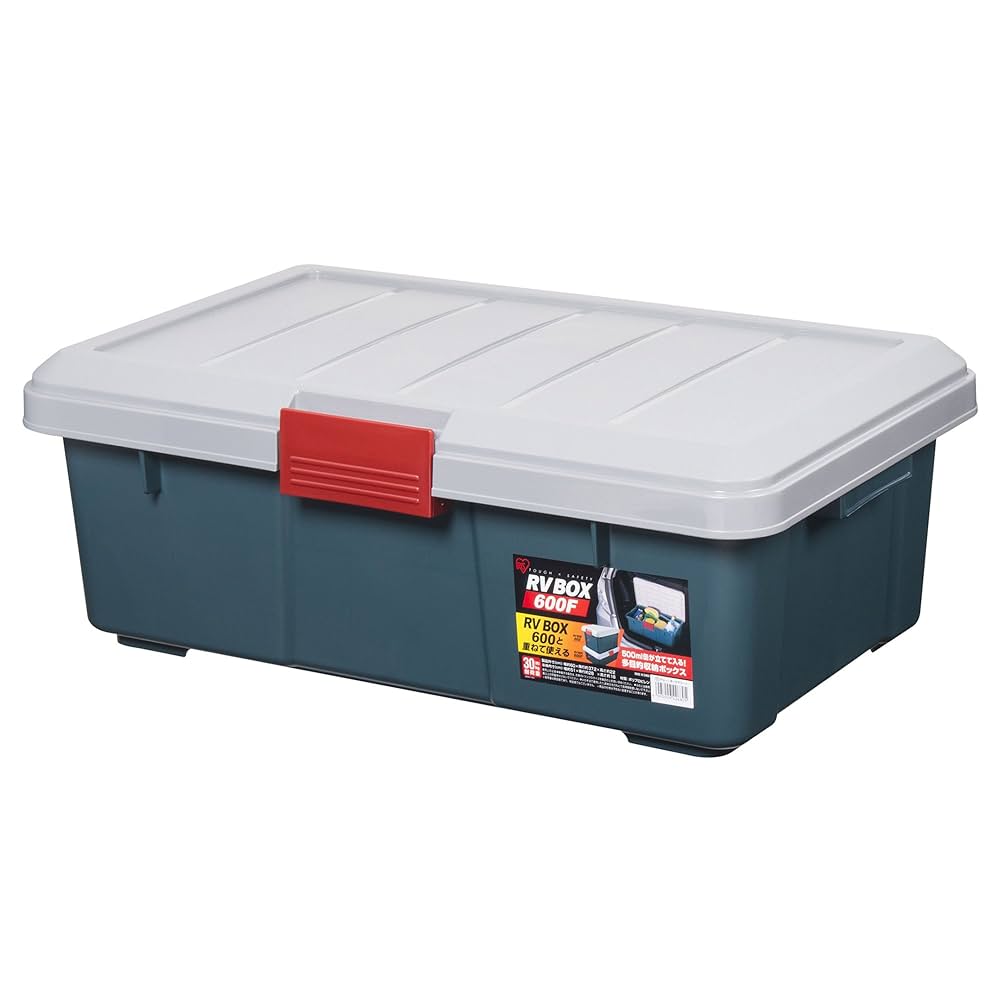 ４ケース　アイリスオーヤマ　RVボックス Amazon.co.jp: アイリスオーヤマ 収納 BOX 600×372×220 RVBOX
