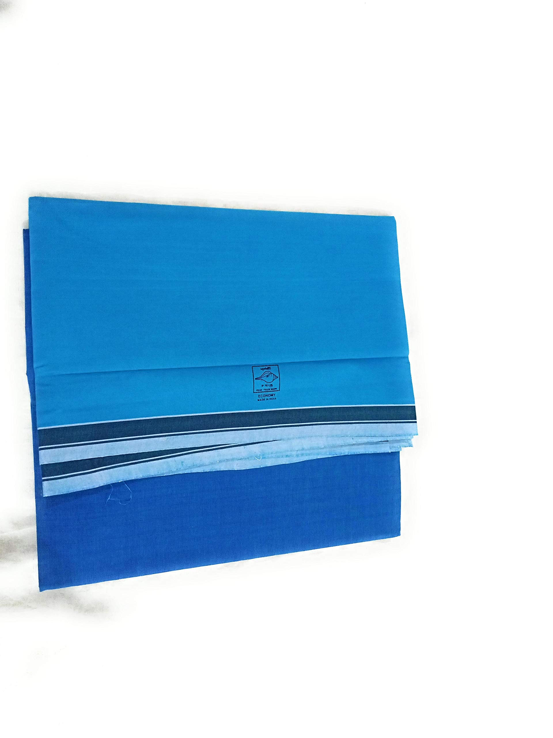 cotton colors SANGU MARK Men's Cotton Lungies - Pack of 1 (Multicolour, Free Size)_AT98-picture-24