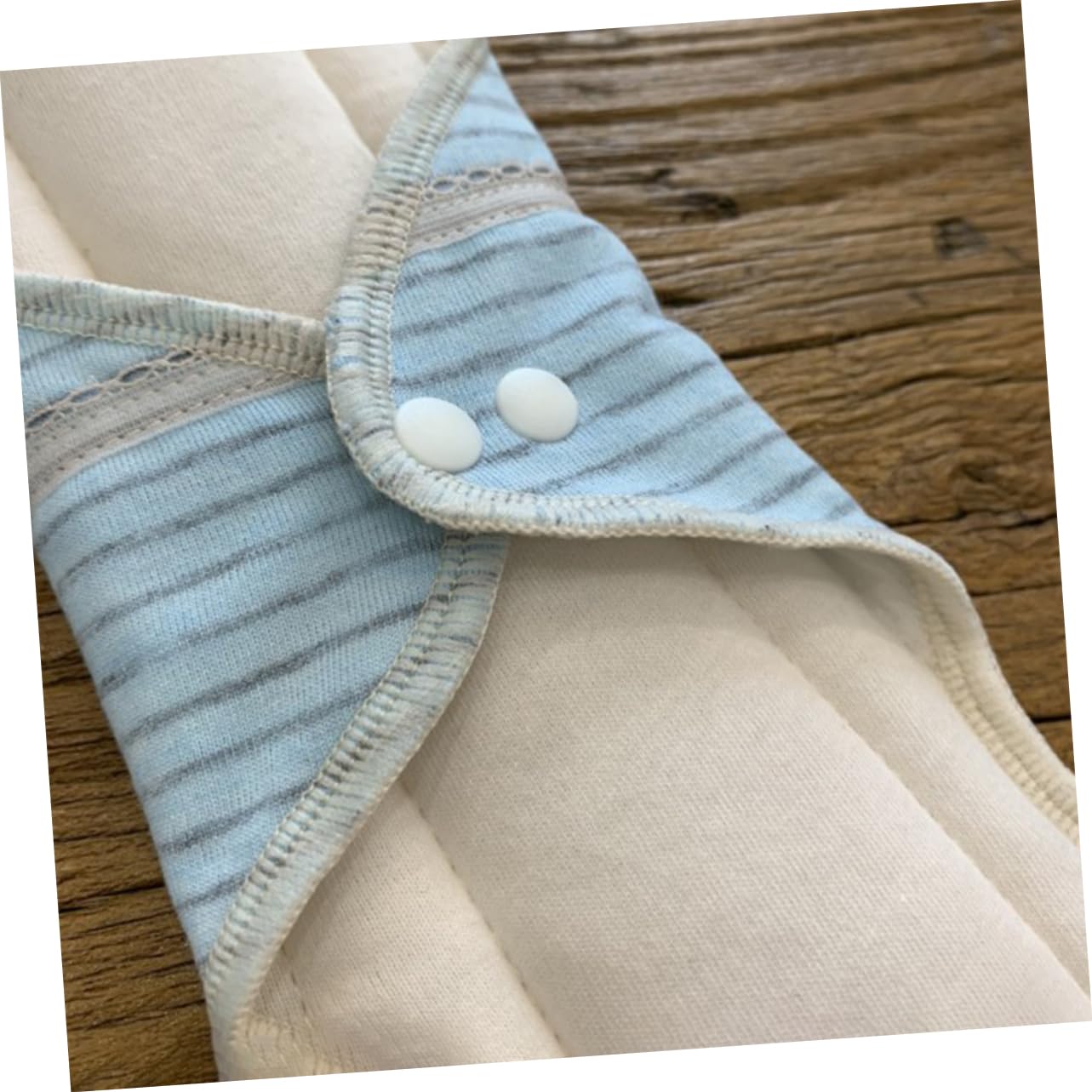 Didiseaon Juego De 3 Compresas Reutilizables De Algodón 100% Para La Menstruación Lavables Y Con Protección Para Fugas Laterales (29 Cm)