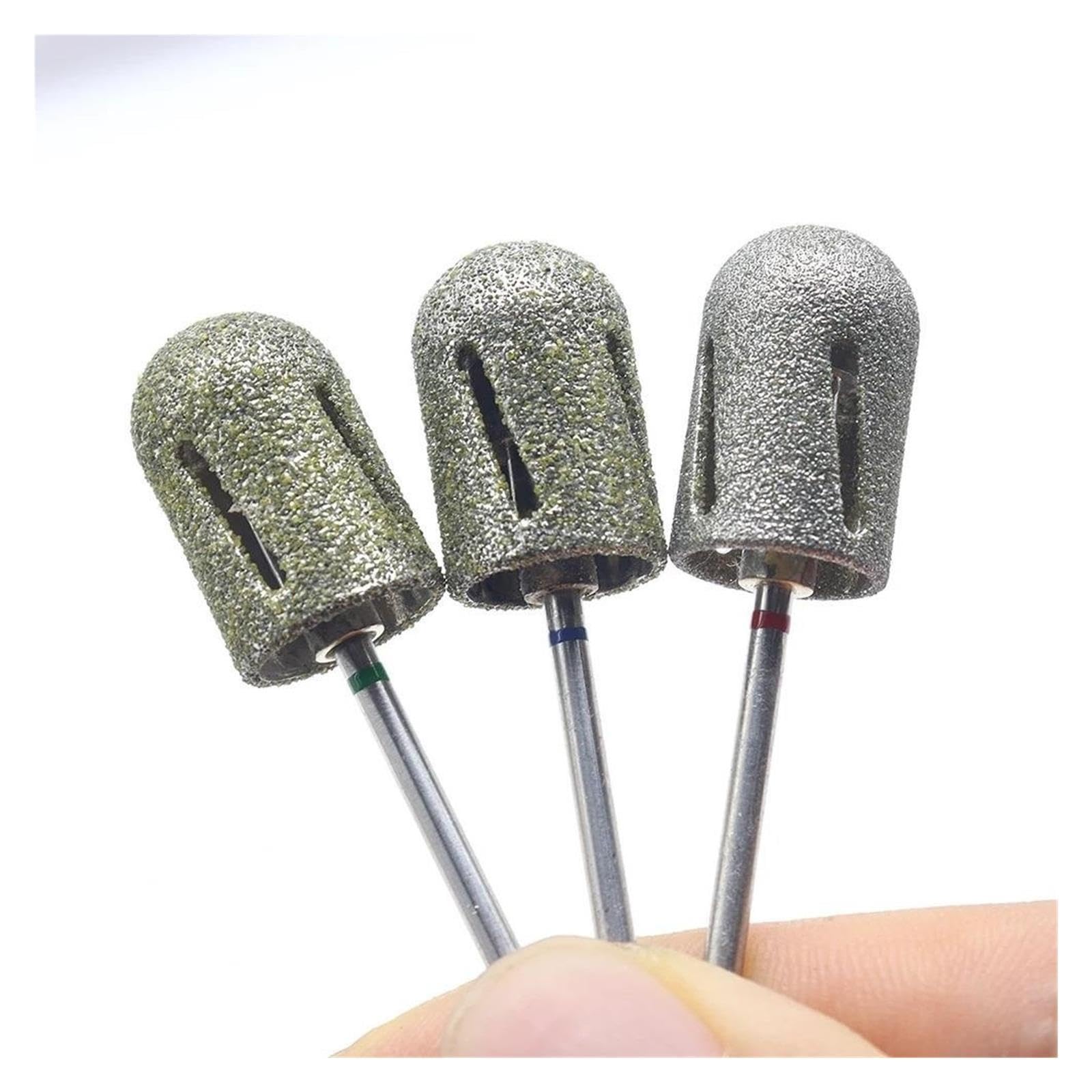 1 set di punte for unghie con diamante di fascia alta da 13 mm