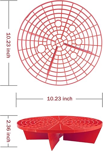 Miniatura 13 de Amiss Paquete de 2 cubos de lavado de autos, herramientas de lavado automotriz y kits de detalles, herramienta de cubo para prevenir arañazos