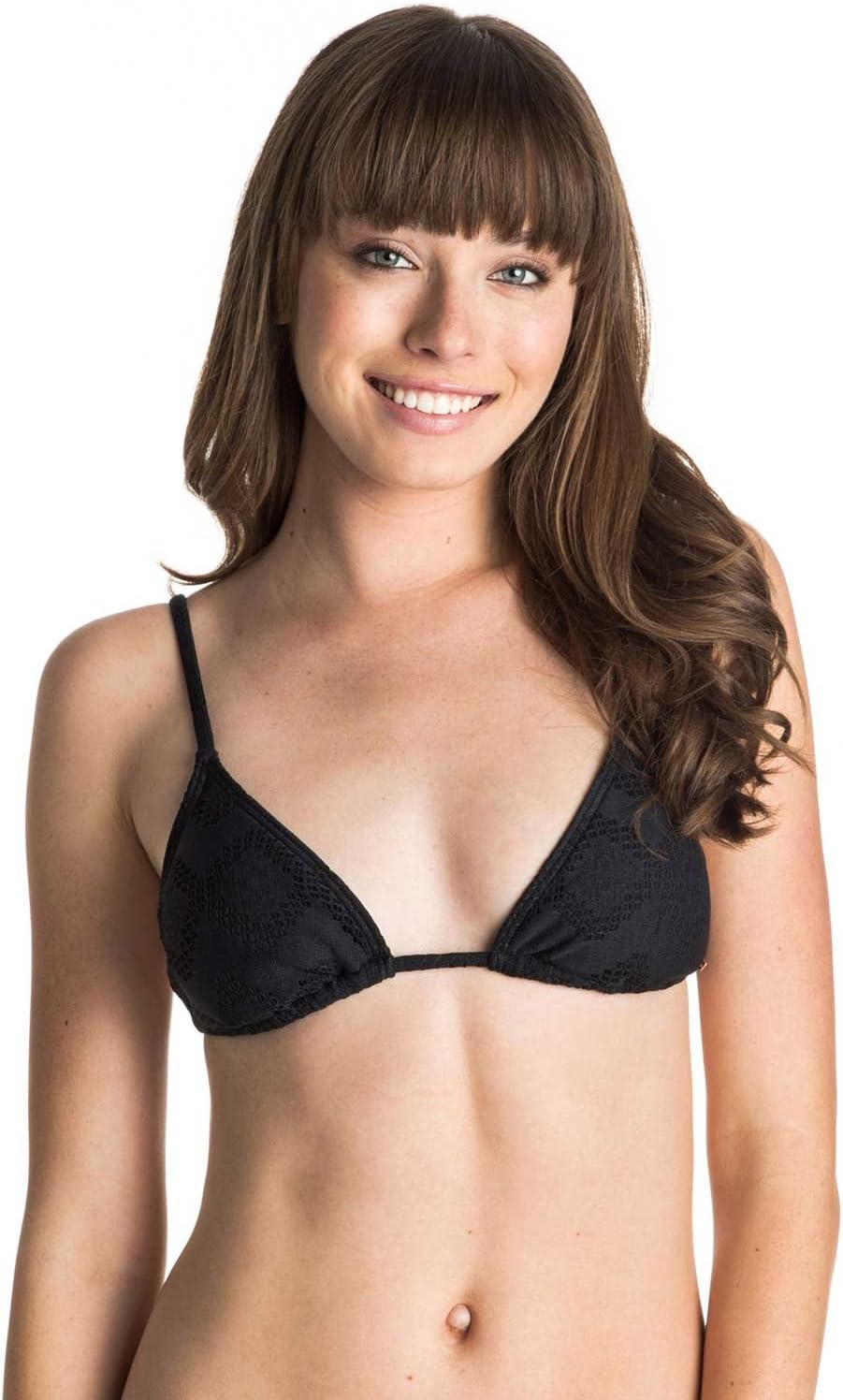 RoxyJuniors' Lacy Days Sliding Triangle Bikini Top