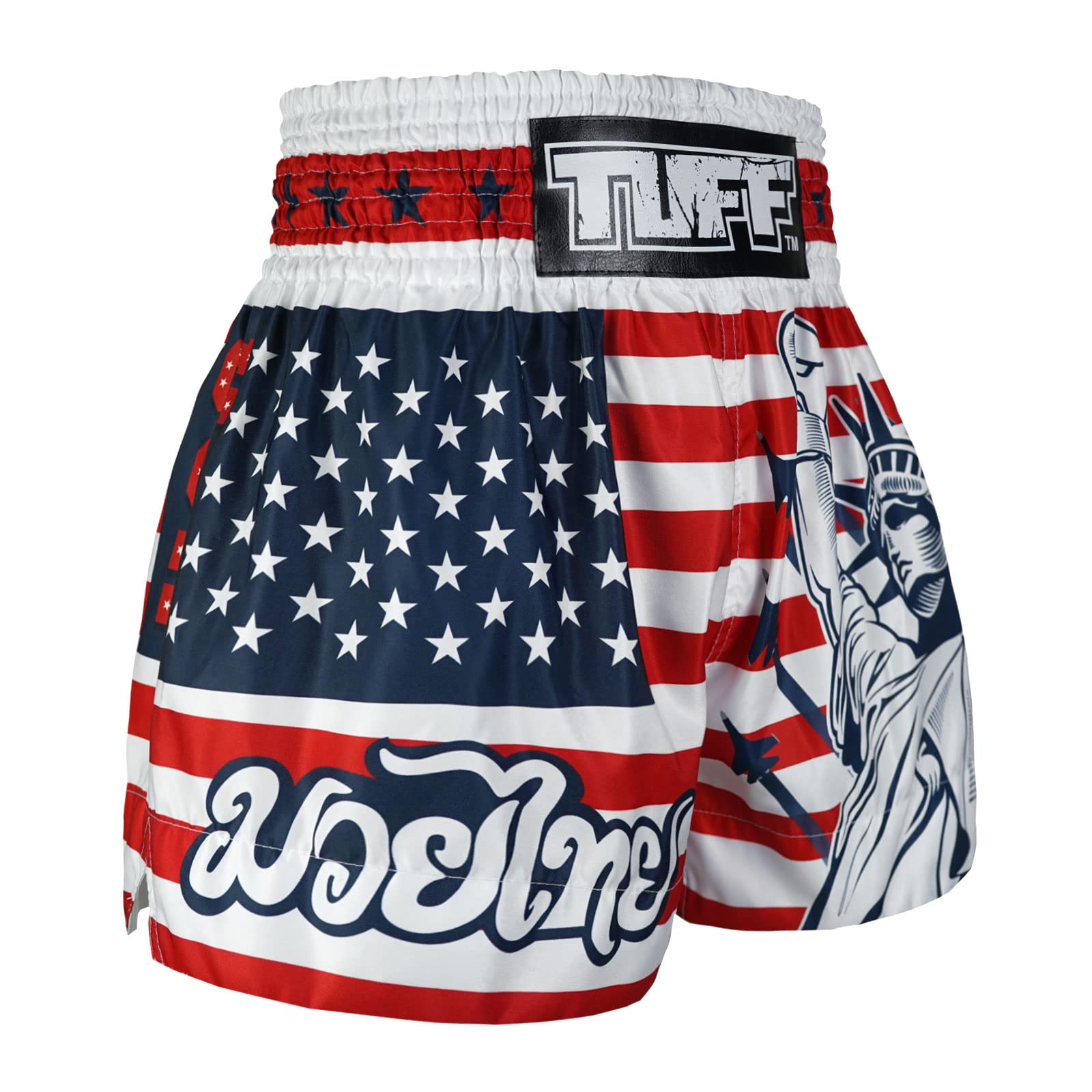 Tuff Sport Pantaloncini da Muay Thai, boxe, arti marziali, kickboxing, stile tradizionale