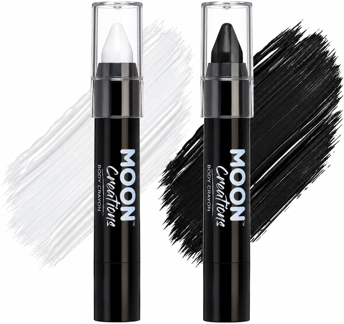 Face Paint Stick / Body Crayon Monochrome Set makeup for the Face & Body by Moon Creations - 0.12oz