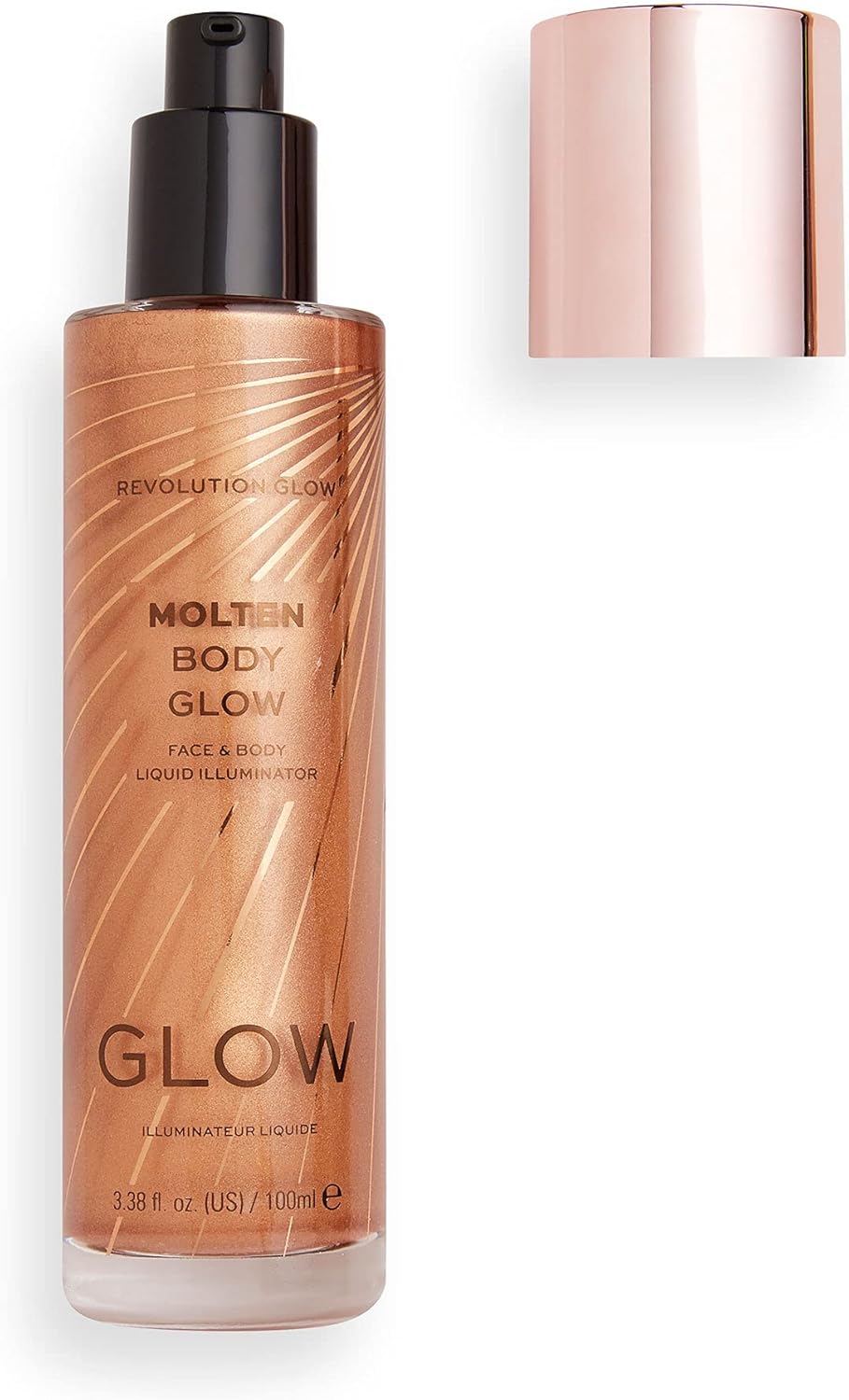 Makeup Revolution, Molten Body Glow, Bronze, 100ml Buy Online at Best