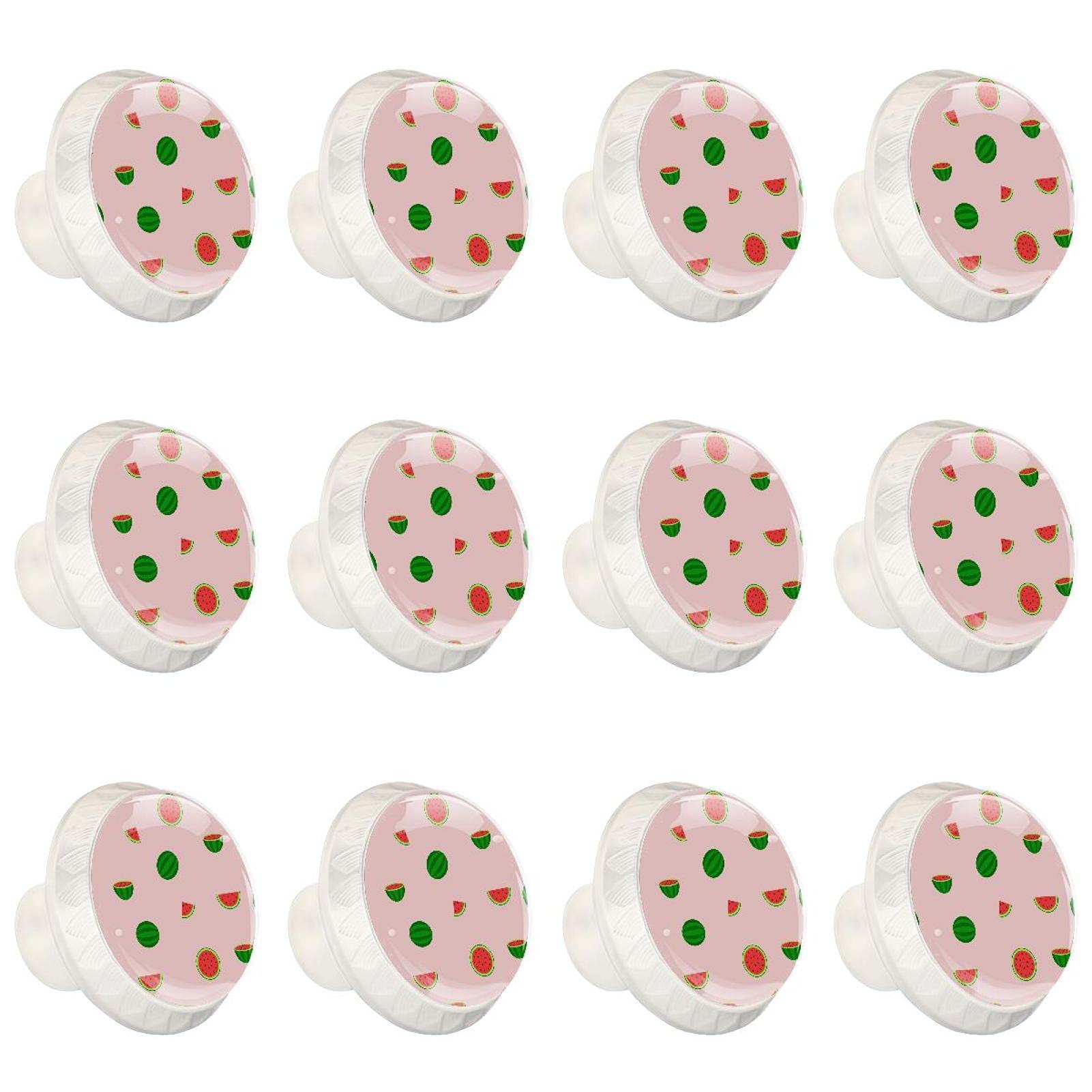 Boutons de cuisine pastèque poignées de tiroirs colorées pour décorer la chambre d'enfant