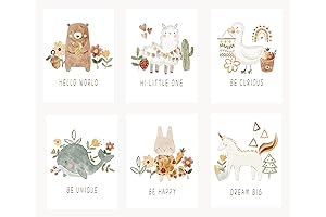 Llama Print Canvas Wall Art Set for Lively Decor