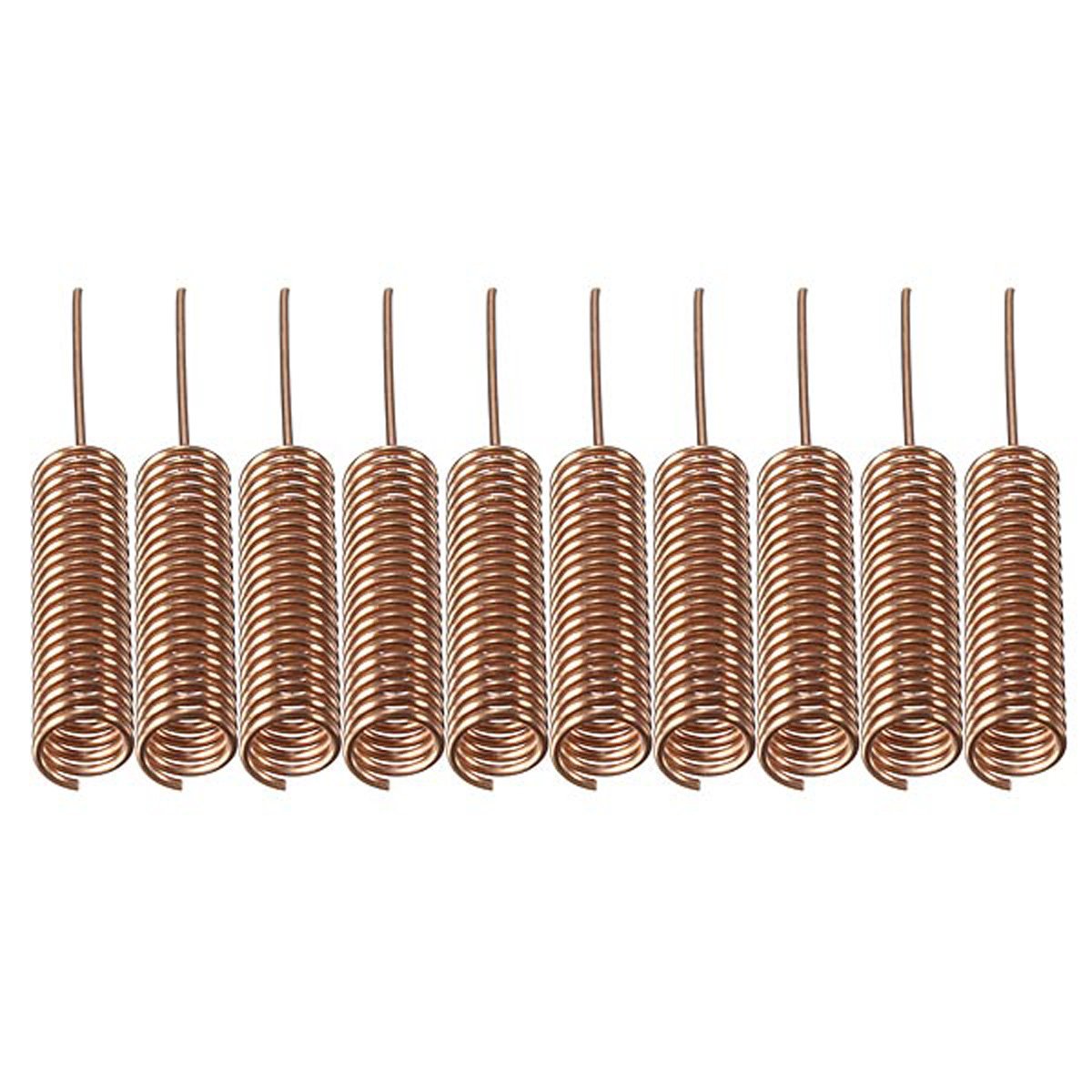 10-pak antena 433 MHz spiralna sprężyna spiralna pilot do Arduino Raspberry 5 mm